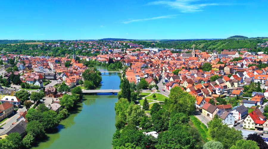 Najlepsze opcje wynajmu samochodów w Rottenburgu nad Neckarem